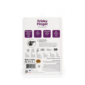 PowerBullet Frisky Finger - Rechargeable - Purple - Image 5