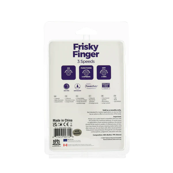 PowerBullet Frisky Finger - Purple - Image 4