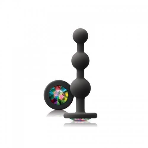 NS - Glams - Ripple Rainbow Gem - Black - Image 3