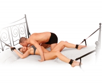 Fetish Fantasy Series Cuff & Tether Set - Bl - Image 5
