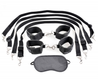 Fetish Fantasy Series Cuff & Tether Set - Bl - Image 2