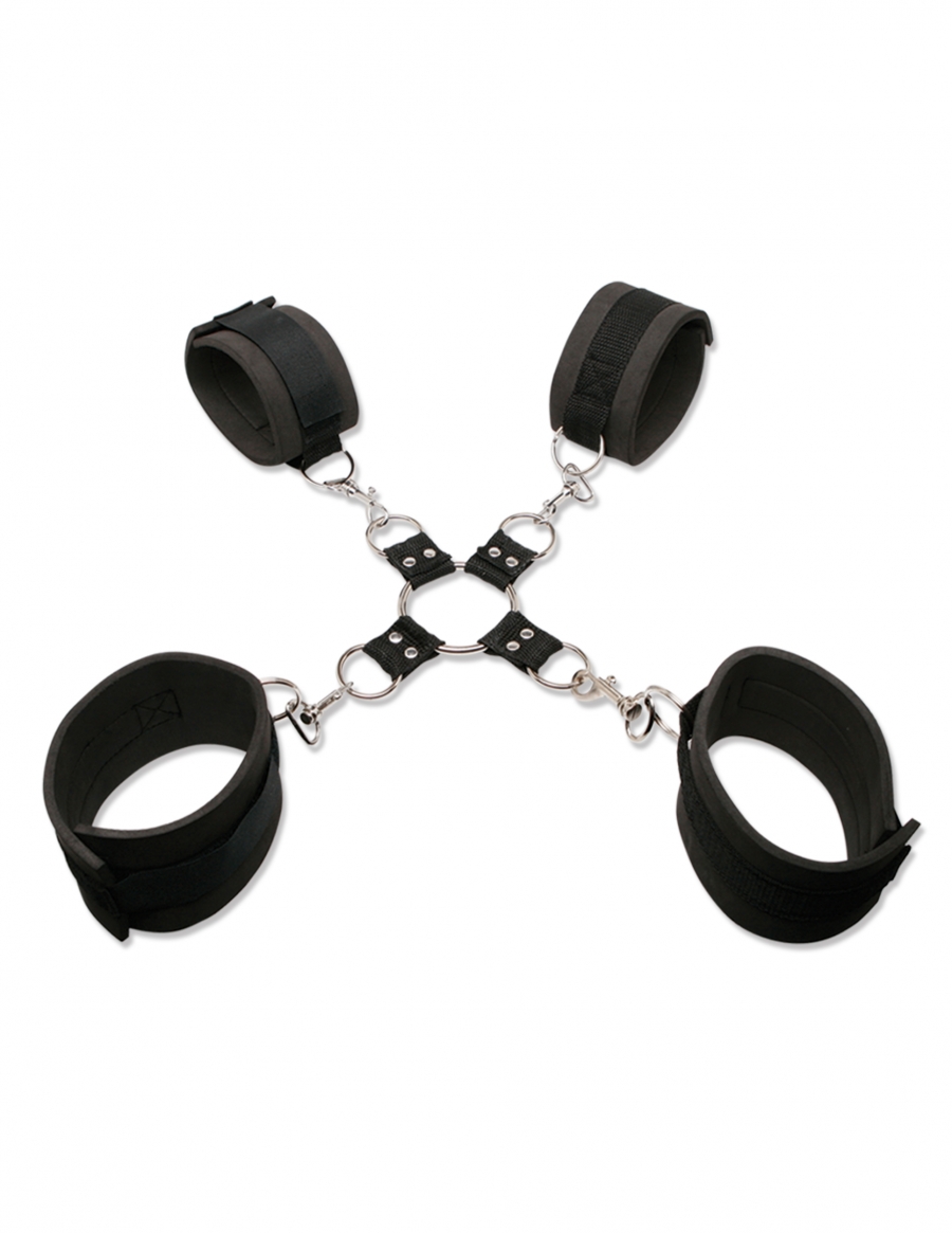 Fetish Fantasy Series Extreme Hog-Tie Kit - Black - Image 4
