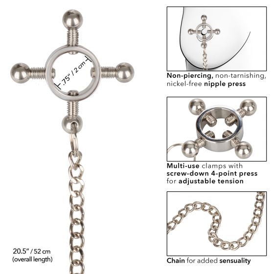 Nipple Grips 4-Point Nipple Press with Chain - Image 3
