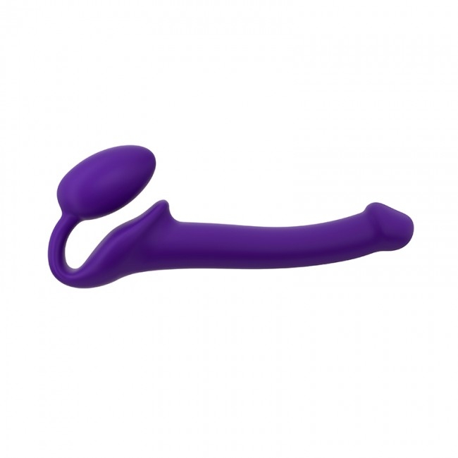 StrapOnMe Semi-Realistic Bendable Strap On Purple S