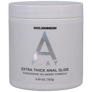 A-Play - Extra Thick Anal Glide - Cushioning Oil-Based Formula 4.5 oz.