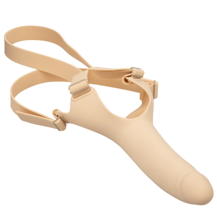 Accommodator Silicone Dong - Ivory - Image 2