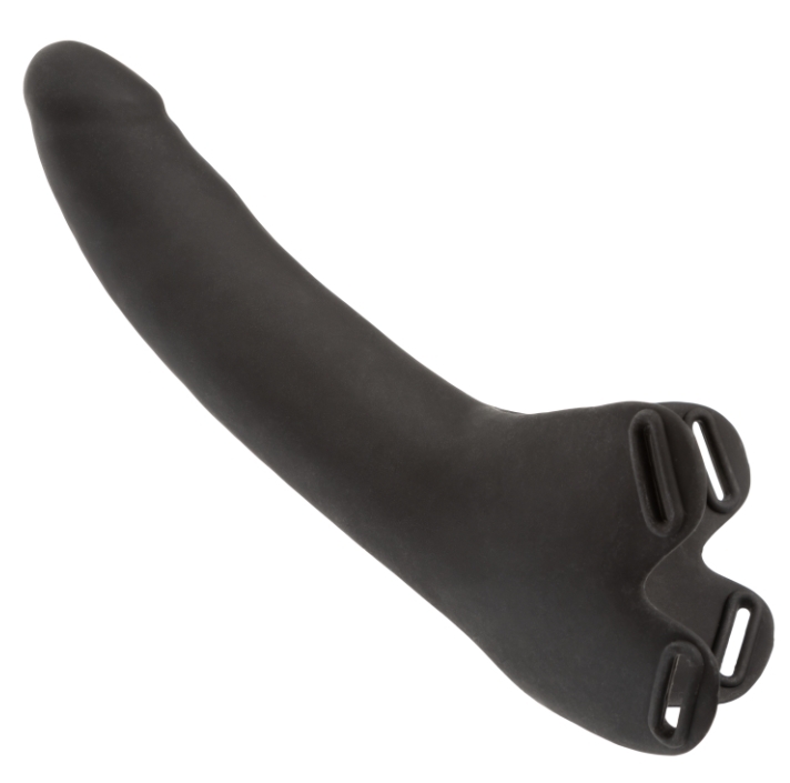Accommodator Silicone Dong - Black - Image 4