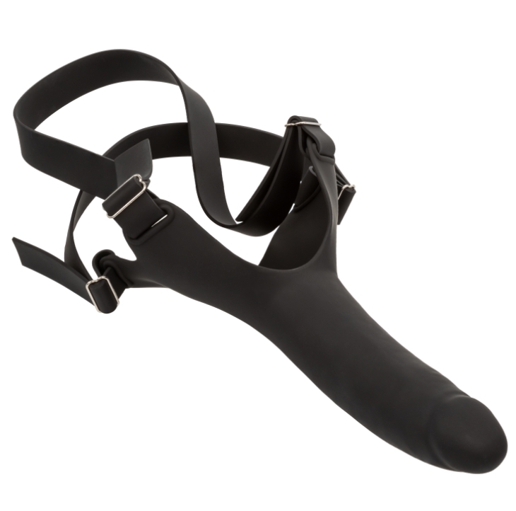 Accommodator Silicone Dong - Black - Image 2
