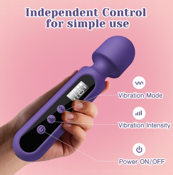 Wand Vibrator Kits with LCD Display - Image 3