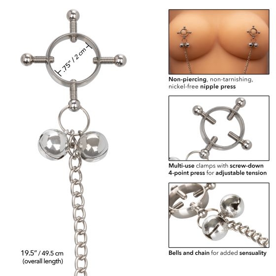 Nipple Grips 4-Point Nipple Press with Bells - Image 3