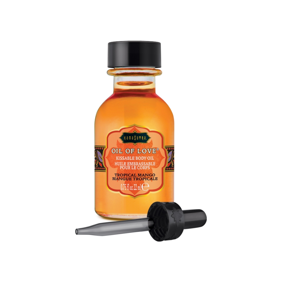 KamaSutra - Oil of Love Tropical Mango 0.75 fl oz/22mL - Image 2