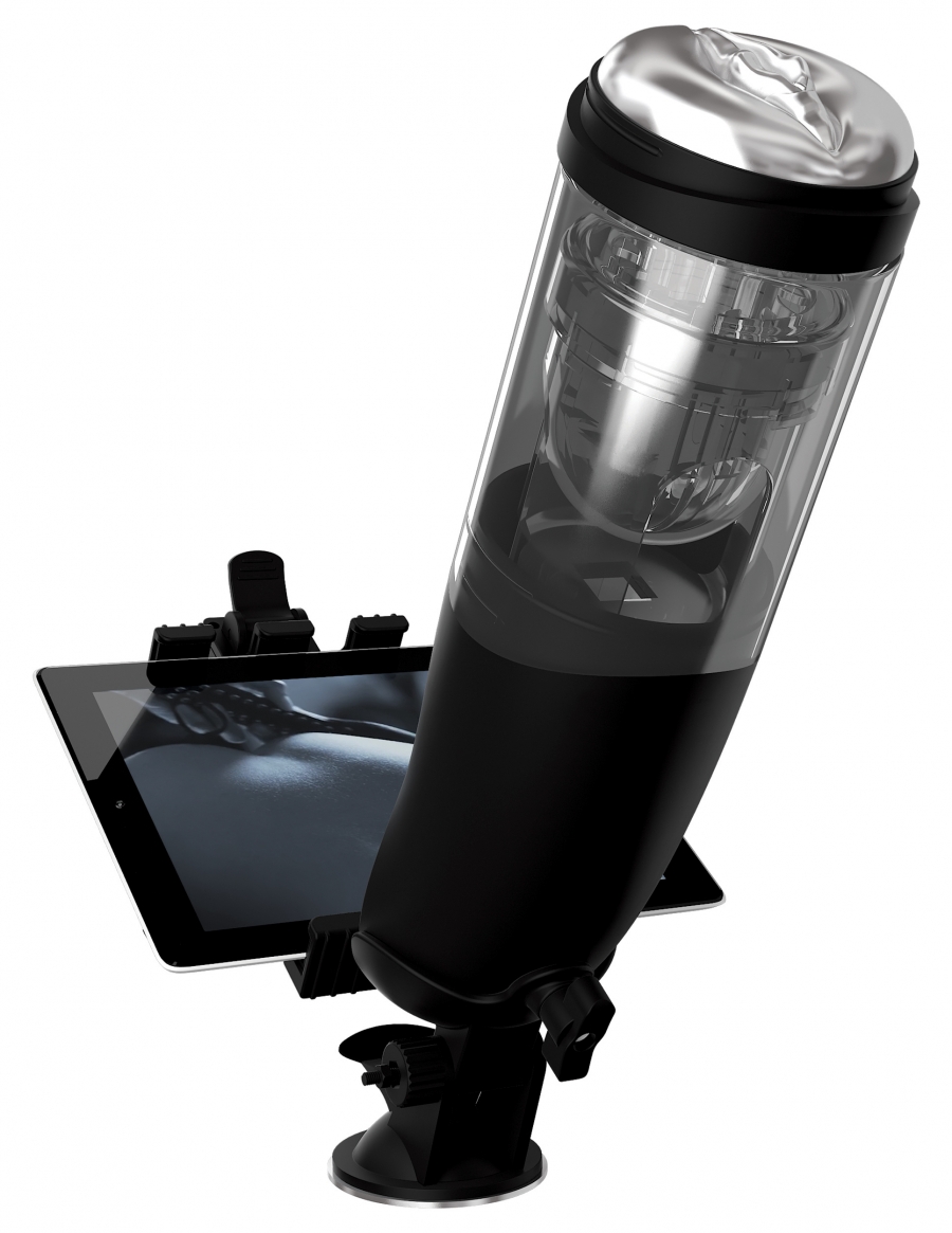 PDX Elite Deluxe Mega-Bator - Clear/Black - Image 4
