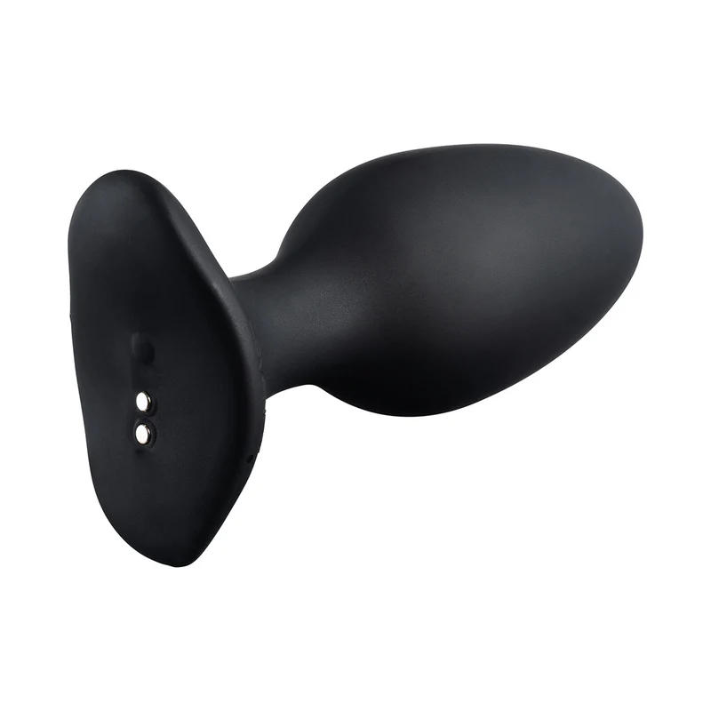 Lovense Hush 2 Vibrating Remote-Controlled Plug – 2.25” – Black - Image 2