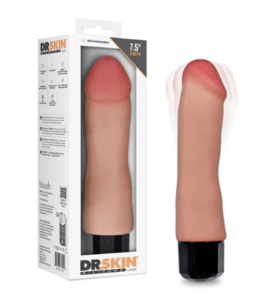NEW Blush -Dr. Avery 7.5″ Realistic Vibrating Silicone G-Spot Dildo – Beige (Was $89.99 Now $69.99)