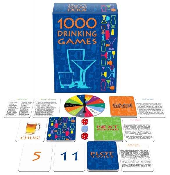 NEW Kheper - Drinking Games - 1,000 Drinking Games