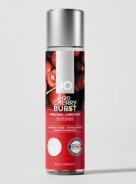 NEW JO H2O - Cherry - Lubricant 4 floz / 120 mL